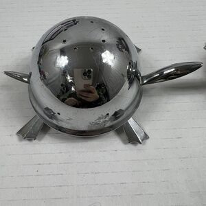 Irvinware Mock Turtle Toothpick Holder Horsd'oeuvre/gum drop Tray Barware MCM